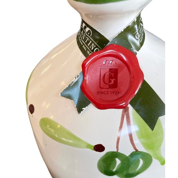 VTG Frantoio Galantino HANDMADE Extra Virgin Olive Oil Ceramic Empty Jug-Italy - Picture 14 of 14
